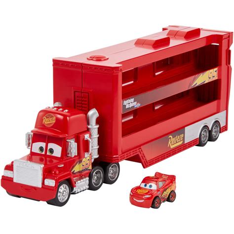 Disney And Pixar Cars Mack Hauler Truck With Ramp Inch Car Carrier Ubicaciondepersonas