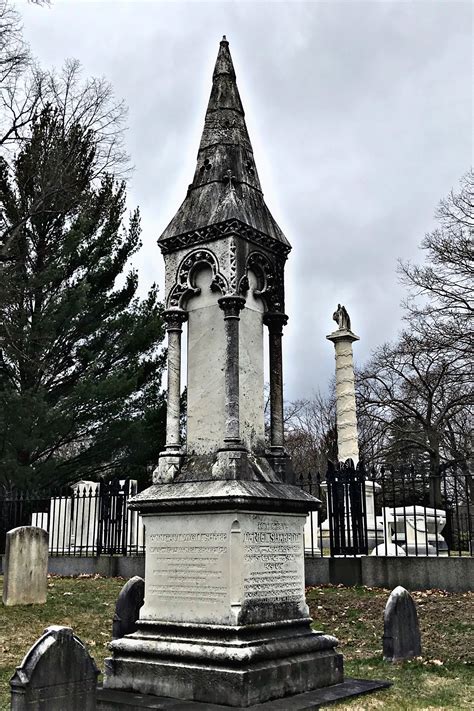 Walking Through Mount Auburn Cemetery And These Monuments Wanted Me To