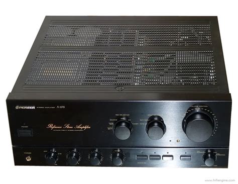 Pioneer A 858 Stereo Integrated Amplifier Manual Hifi Engine