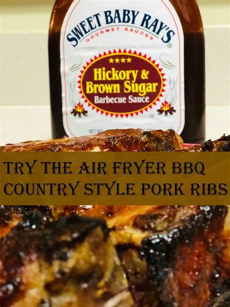 If you want to learn how to air fry ribs so that they are perfectly cooked and binge worthy, then i recommend you follow our air fryer ribs recipe guide. Try the Air Fryer BBQ Country Style Pork Ribs