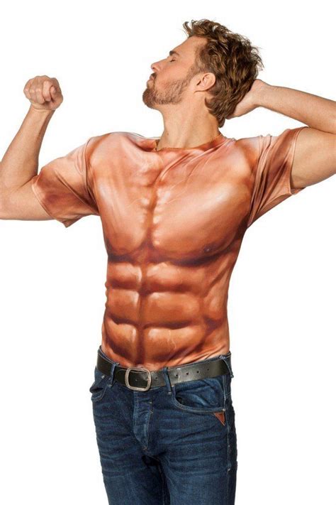 Lieber auf den besagten online versand für merch produkte, wie z.b. Fotorealistisches T-Shirt Bodybuilder Muckies Sixpack ...