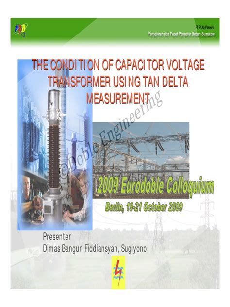3 5 Assessment Condition Of Capacitive Voltage Transformer Using