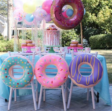 15 Fun Birthday Party Ideas For Girls Donut Birthday Parties Donut