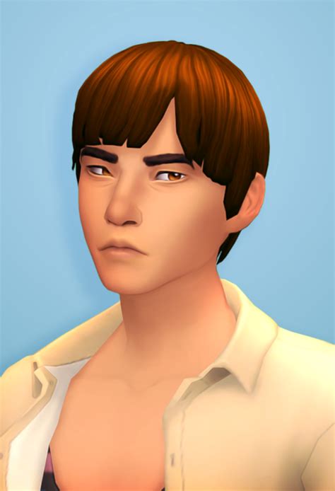 Pin By A On Sims Cc Sims 4 Hair Male Sims 4 Characters