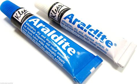 Araldite Epoxy Resin Glue 2 Part Clear Epoxy Adhesive Transparent Quick