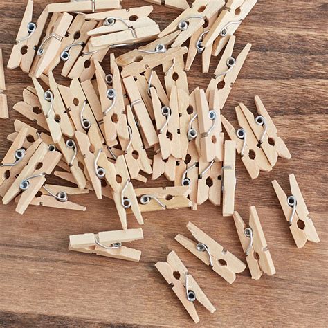 Miniature Wood Clothespins Clothespins Wood Crafts Craft Supplies Factory Direct Craft