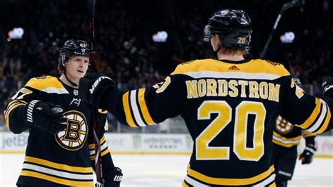 Nordstrom Pots Ot Winner As Bruins Beat Pens Tsnca