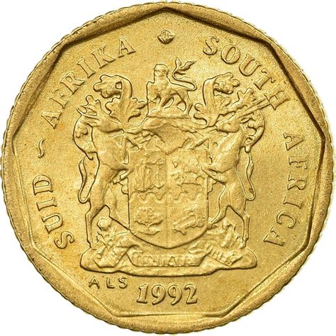 Ten Cents 1992 Coin From South Africa Online Coin Club