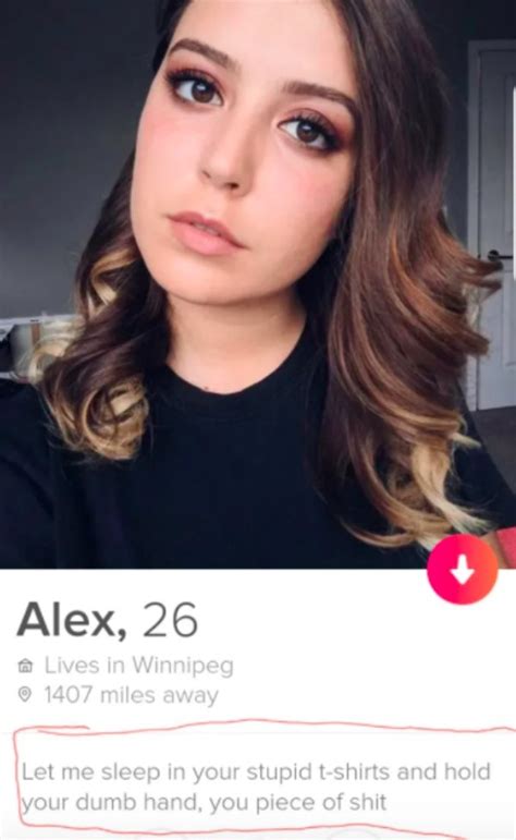 shameless tinder profiles of girls 30 photos scrap corner dust bin page 5