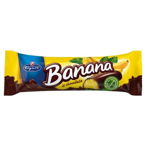 Figaro Banana In Chocolate 25 G Tesco Groceries