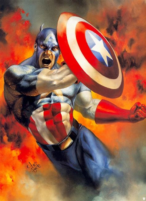 Muy Buenas Imagenes De Marvel Comic`s Y Dc Comic`s Captain America