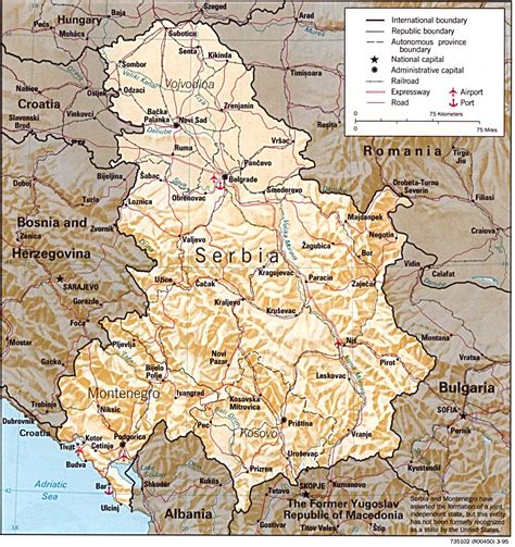 Serbia Maps Perry Castañeda Map Collection Ut Library Online