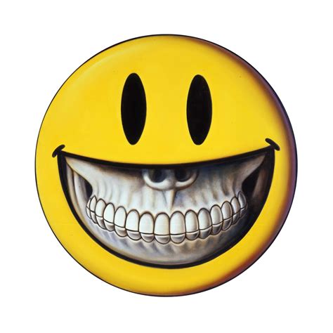 Dreamstime is the world`s largest stock photography community. "Grin Smiley Face by Ron English" | Dark fantasy art ...