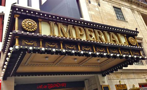 Imperial Theatre In New York Ny Imperial Theatre Matthew Broderick