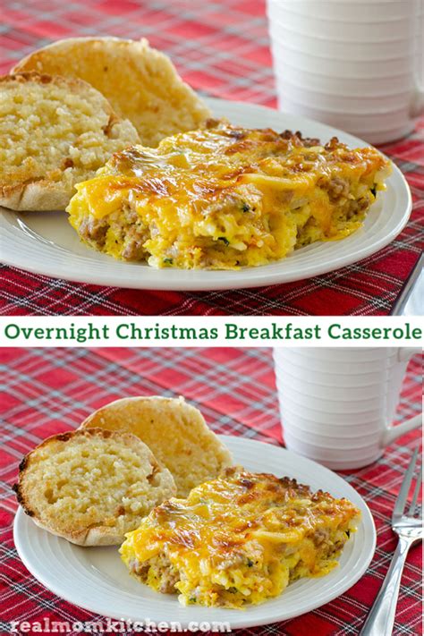 overnight christmas breakfast casserole real mom kitchen breakfast