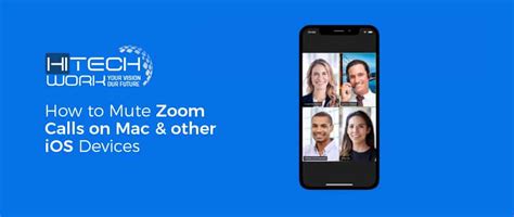How To Mute Zoom Calls In Few Easy Steps Hi Tech Work