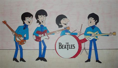 Beatles Cartoons By Dfjones93 On Deviantart