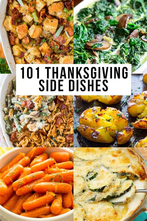 The Ultimate List Of 101 Thanksgiving Side Dishes Thanksgiving Sides Pharmakon Dergi