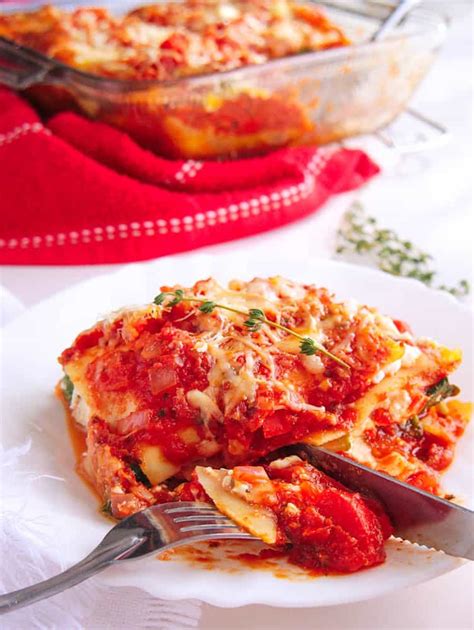 Healthy Vegetable Lasagna Kid Friendly The Picky Eater
