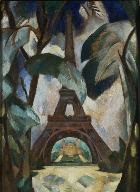 Eiffel Tower Robert Delaunay Artwork On Useum