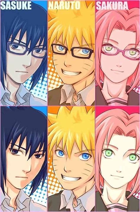 Sasuke Looks Great With Glasses Yaaaay Naruto Pictures Naruto Anime