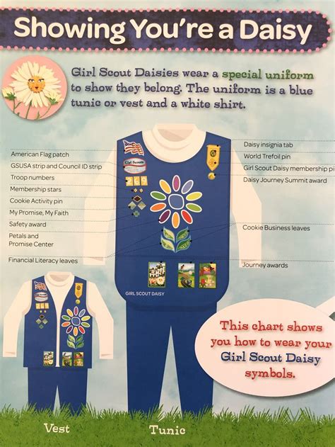 Daisy Uniform Girl Scout Daisy Daisies Troops American Flag Girly
