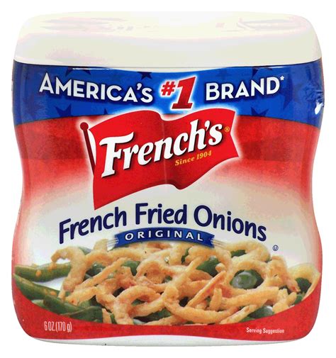 If you're not yet familiar with this classic french soup we implore you to drop everything (except the knife—don't drop the knife) and get cooking. Groceries-Express.com Product Infomation for French's ...