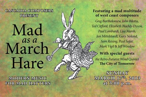 Why Is A March Hare Mad Celebrity Wiki Informations And Facts