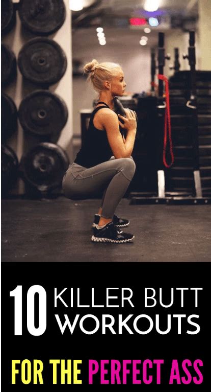 Check Out These Killer Butt Workouts For The Perfect Ass Workout