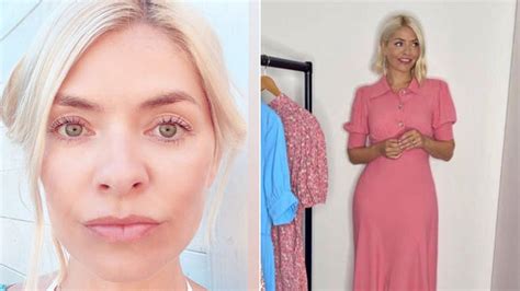 Holly Willoughbys This Morning Outfit Today How To Get Her Pink Midi