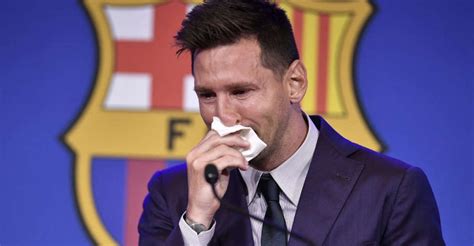 Tearful Messi Confirms He Is Leaving Barcelona Dubai Eye 103 8 News Talk And Sports