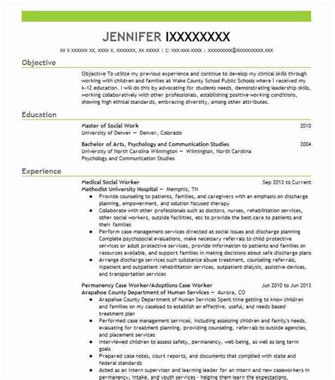 50 Well Designed Social Worker Resume Templates Free Download