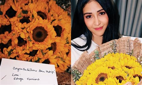 Sanya Lopez Receives Surprise Flowers From Fans To Congratulate Her For