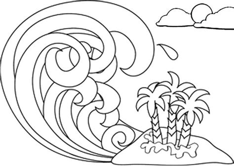 6 Amazing Wave Coloring Pages For Kids Coloring Pages