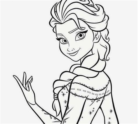 25 Contoh Gambar Sketsa Frozen Terbaik Postsid