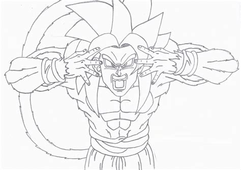 Goku Fase 4 Ultra Instinto Para Colorear Query