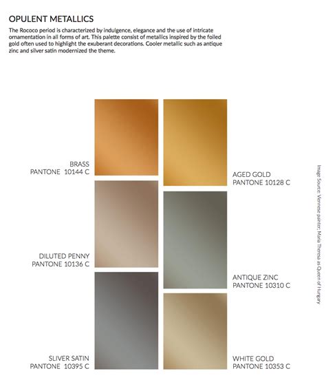 Pantone Metallic Gold Color Chart Colorpaintsco Images