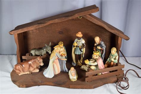 Sold Price Vintage Hummel 214 Nativity Set Invalid Date Est