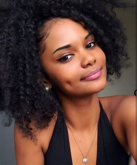 Ebony Portrait Visage Face Hair Beauty Natural Hair Styles Girls With Dimples