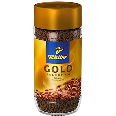 Tchibo Gold Selection Instant Coffee Jar 3.5 oz - The Taste of Germany