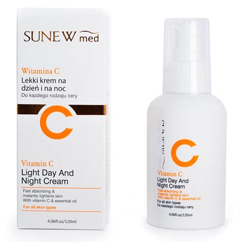 Sunew Med Light Day And Night Cream With Vitamin C 406 Floz E