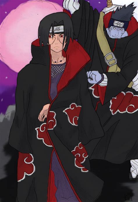 Itachi And Kisame By Mykyuubi On Deviantart