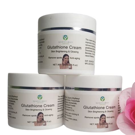 Glutathione Anti Aging And Whitening Face Cream Elizabeth O Beauty