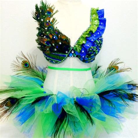 Peacock Dance Costume Edc Tomorrowworld Ultra By Rolitacouture