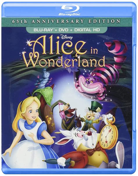 Disneys Alice In Wonderland 65th Anniversary Bluraydvd