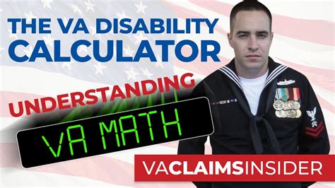 The Va Disability Calculator Understanding The Fuzzy Va Math Youtube