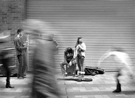 Buskers Busking On The Street Flickr