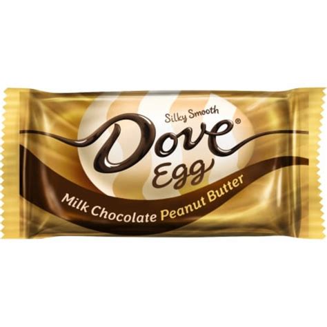 Dove Milk Chocolate Peanut Butter Easter Candy Eggs 1 Oz Kroger