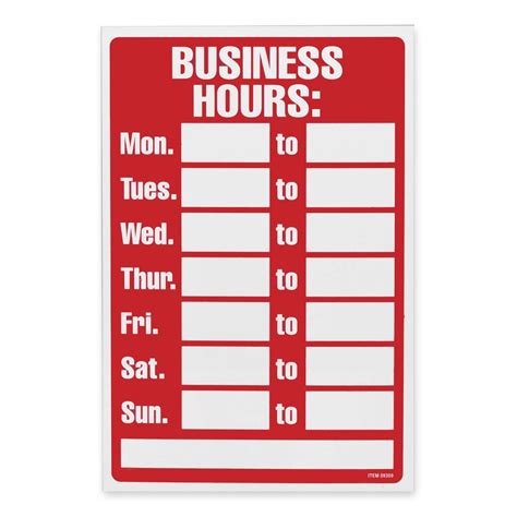 Printable Office Signs