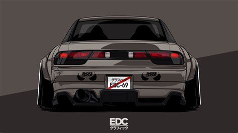 991991 4k Nissan Digital Art Simple Artwork Edc Graphics Nissan